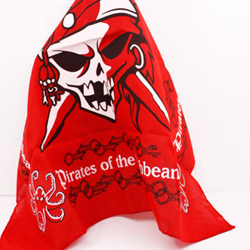Red Pirate Scarf Hat