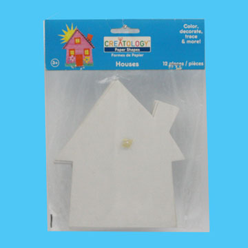 Color & Decorate your own Paper Houses