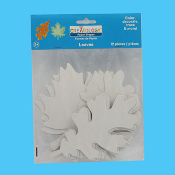 Color & Decorate your own Paper Leaves