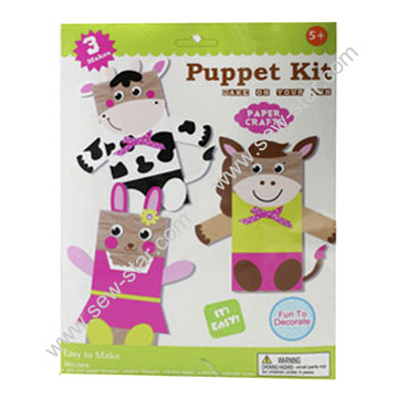 Paper Bag Hand Puppet Kit